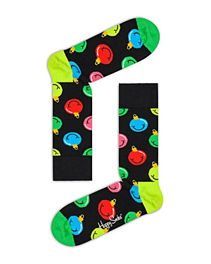 Happy Socks Men's Bauble Crew Socks Gift Box  8 - 12