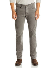 The Men's Store At Private Label Mens Tailored fit Corduroy Jeans 36 / 34 Grey
