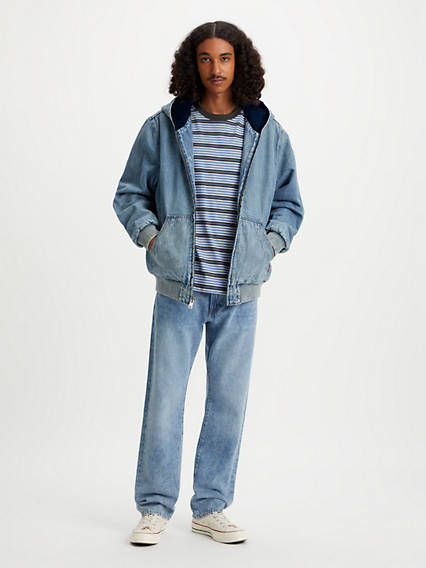Levis Mens Potero Relaxed-Fit Jacket Indigo Blue 2XL