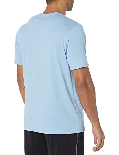 Columbia Mens Thistletown Hills T-shirt Short Sleeve T Shirt Blue Large