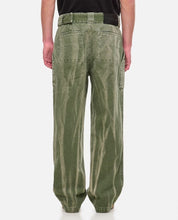 JW Anderson Mens Wide Leg Cargo Pants Size Small 30 - 32 Green Italy