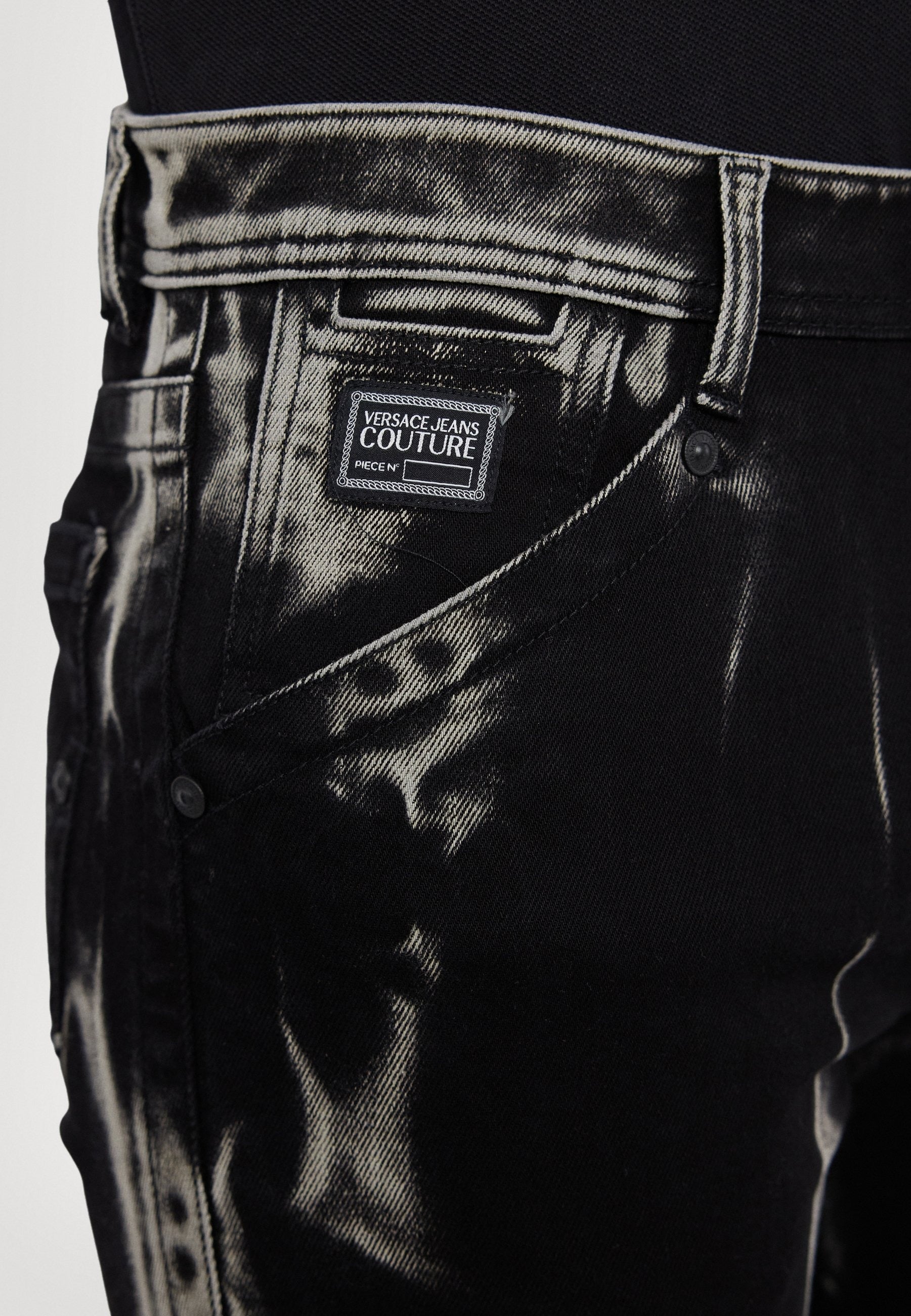 Versace Jeans Couture Mens Slim fit Jeans Size 30 x 32 Black