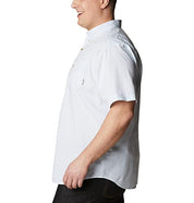 Columbia Mens Rapid Rivers II Button Down Shirt White Medium