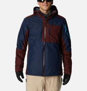 Columbia Mens Timberturner Ii Jacket Navy Elderberry Blue XXL 2XL