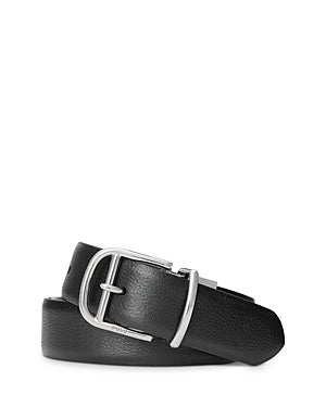 Polo Ralph Lauren Reversible Leather Dress Belt Black Brown 34