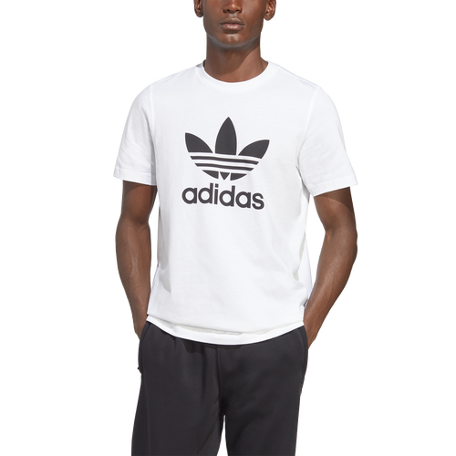 Adidas Men's Originals Trefoil T Shirt White Black  2XL