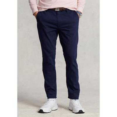Polo Ralph Lauren Mens Slim Fit Stretch Dobby Pants Navy Blue 32 x 30