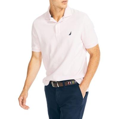 Nautica Men's Sustainably Crafted Classic Fit Deck Polo Shirt Cradle Pink XL