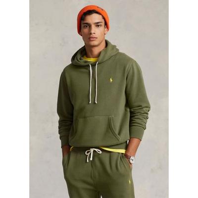 Polo Ralph Lauren Long Sleeve RL Fleece Hoodie Sweatshirt XXL 2XL Dark Green