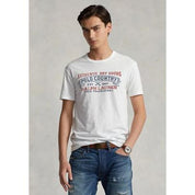 Polo Ralph Lauren Men Regular fit Short Sleeve Grapic T-Shirt Shirt Small White