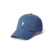 Polo Ralph Lauren Men's Cotton Chino Baseball Cap Hat Dark Blue