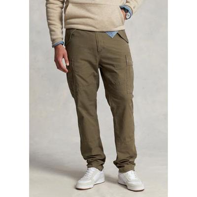 Polo Ralph Lauren Men's Classic Tapered Fit Canvas Cargo Pants Green 50 x 30