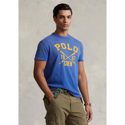 Polo Ralph Lauren Men's Classic Fit Short Sleeve Logo Jersey T Shirt  Blue XL