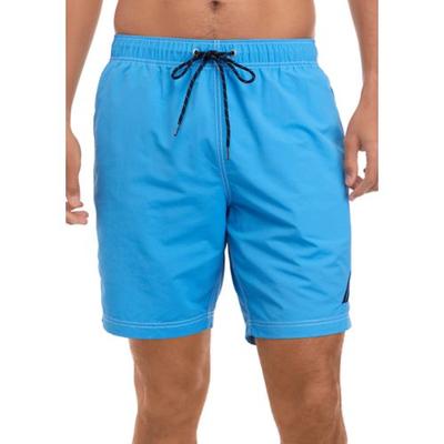 Nautica Mens Regular fit Swim Trunks Swimwear XXL / 8 Blue Quick Dry