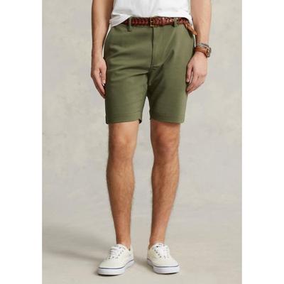 Polo Ralph Lauren Men's 7 Inch Slim Fit Dobby Shorts Army Olive Green 42"