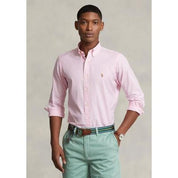 Polo Ralph Lauren Men's Classic Fit Button Down Oxford Shirt Pink White XL