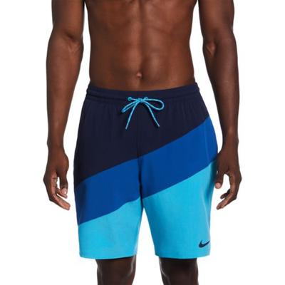 Nike Men's Color Surge 9 Volley Swim Shorts blue Small