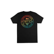 Columbia Mens Regular fit Short Sleeve Graphic T-Shirt Shirt Large Black Solid