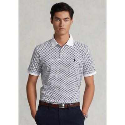 Polo Ralph Lauren Men Classic fit Short Sleeve Polo Shirt Large White