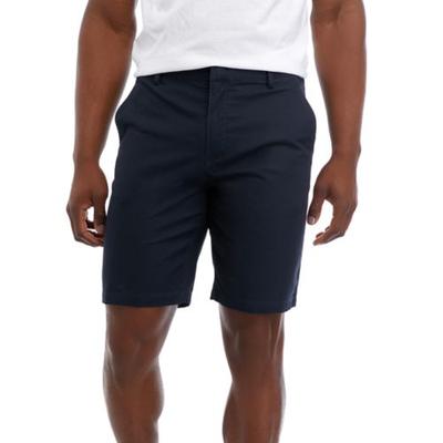 Kenneth Cole Mens Regular fit Chinos Shorts 34 / 9 Blue Solid
