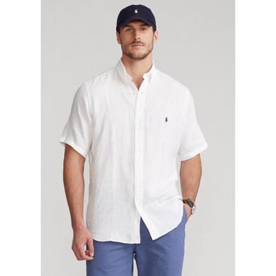 Polo Ralph Lauren Men's Big Tall White Button Down LIght  Shirt XLT