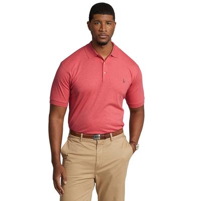 Polo Ralph Lauren Men's Big & Tall Soft Cotton Polo Shirt Highland Rose XLT