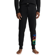 Polo Ralph Lauren Mens Slim Sleep Pants Joggers Polo Black Medium