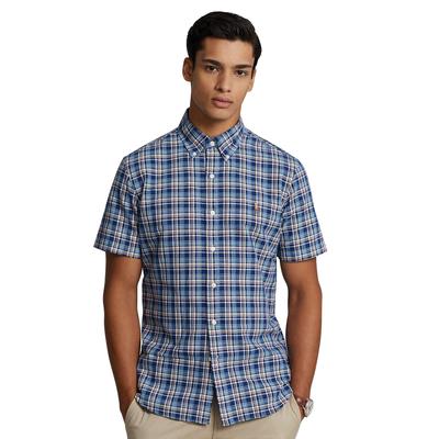 Polo Ralph Lauren Men's Classicfit Oxford Shirt  Royal Blue Multi  Medium