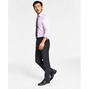 Lauren Ralph Lauren Mens Edgewood Plaid Suit Dress Pants Grey Pink 36 x 34