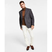 Lauren Ralph Lauren Men's Classic-Fit Ultraflex Blazer Grey Brown 42L