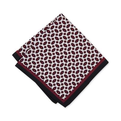 Alfani Mens Pocket Square One Size Red White