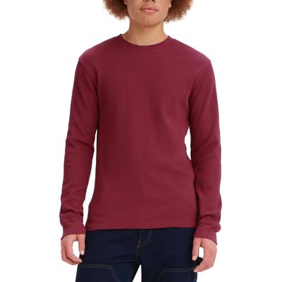 Levi's Men's Waffle Knit Thermal Long Sleeve Tshirt  Rumba Red XL