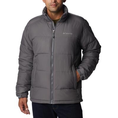 Columbia Sportswear Mens Dark Gray XXL Men's Puffer Jacket Cold Weather Warmth