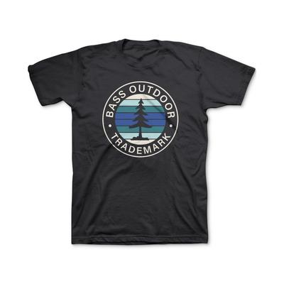 Bass Outdoor Mens Black Logo T shirt Large