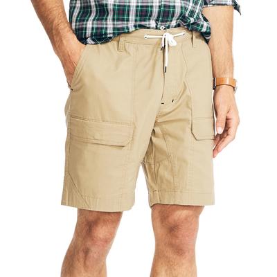 Nautica Mens 8.5" Utility Cargo Short Brown 36 Reg