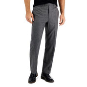 Lauren Ralph Lauren Mens Suit Pants Flannel Classic-Fit Grey black Plaid 36 x 30