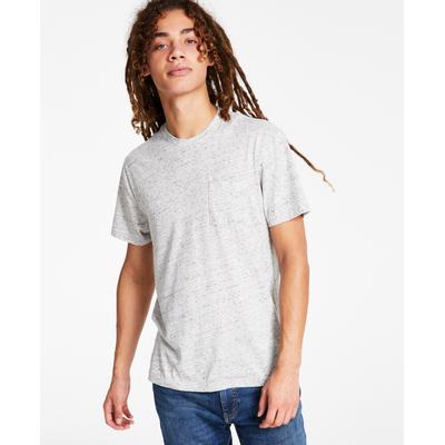 Sun Stone Men's Crewneck Jersey Cotton T Shirt Grey XXL