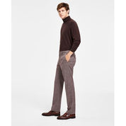 Tommy Hilfiger Men's Modern Fit Stretch Performance Pants Grey Red 36 x 34