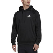 Adidas Game Go Small Logo Pullover Hoodie Black White Large