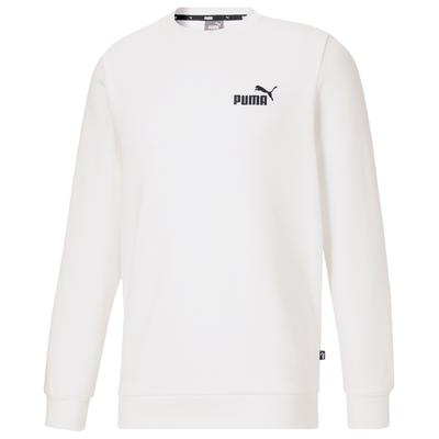 Puma Men's Embroidered-Logo Crewneck Sweatshirt XL White