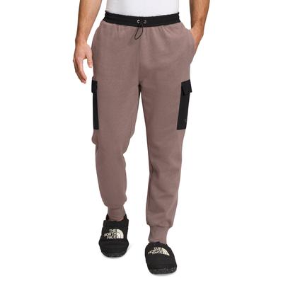 The North Face Mens Logo Comfy Jogger Pants Taupe Black XL