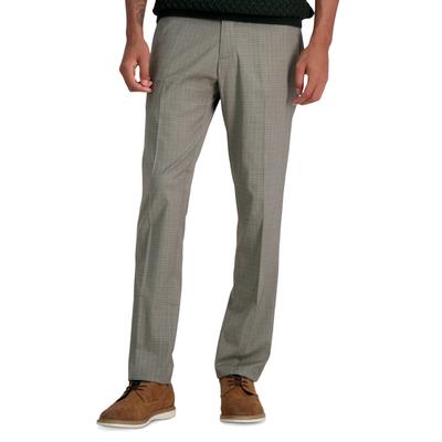 Kenneth Cole Reaction Mens Slim fit Dress Pants 36 / 34 Beige Plaid