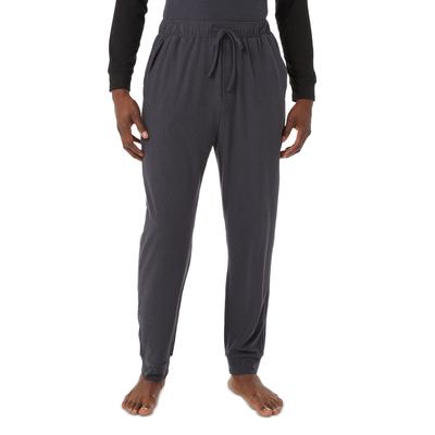 32 Degrees Mens Plush Heat Pajama Pants Grey Large