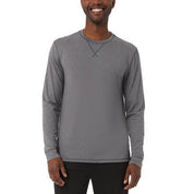 32 Degrees Mens Regular fit Long Sleeve T-Shirt Pajamas Medium Grey