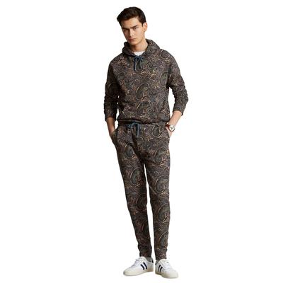 Polo Ralph Lauren Men's Paisley Fleece Jogger Pants  St Andrews  M