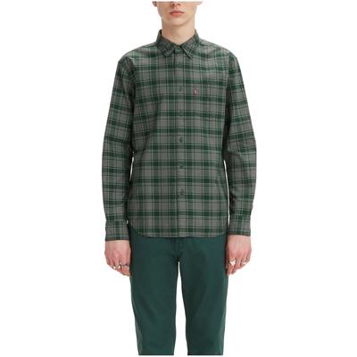 Levis Mens Classic 1 Pocket Button Down Shirt Ponderosa Pine Small