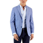 Tommy Hilfiger Mens Modern fit Sport Coat Blazer 36 S Blue Check
