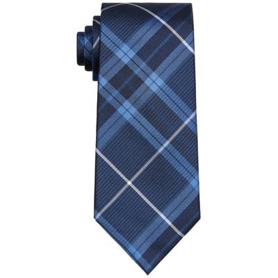 Tommy Hilfiger Mens Classic  Tie Navy Tonal Blue OS