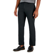Perry Ellis Mens Modern fit Dress Pants 32 / 32 Black Solid