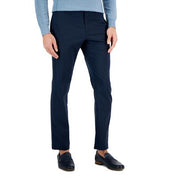 Perry Ellis Mens Slim Fit Stretch Pants Dark Sapphire 36 x 29
